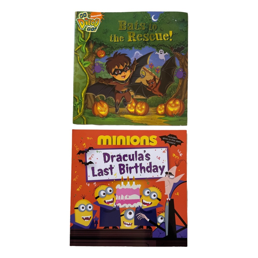 Scholastic Books Halloween Bundle - Set of 2 Paperback Books